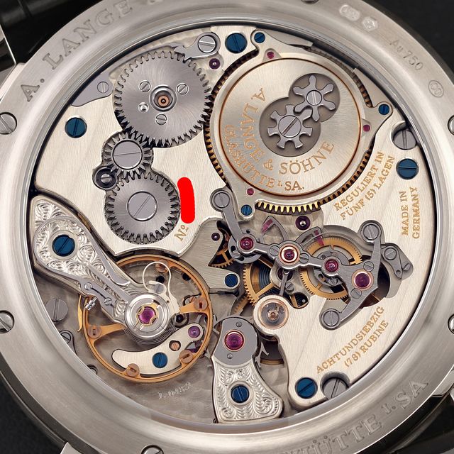 A. Lange and Sohne Zeitwerk 145.029 Image 3